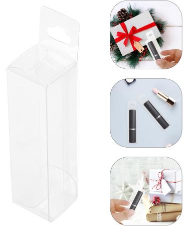 25pcs Transparent Lip Gloss Boxes - Clear Lipstick Holders & Portable Lip Balm Pouches for International Shipping - Buy Online on SooperMarket.com