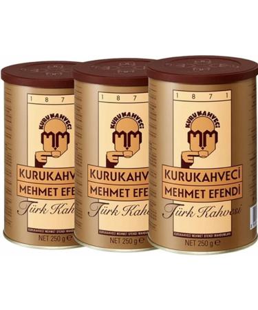 Mehmet Efendi Turkish Coffee 250 gramm x 3 Packs