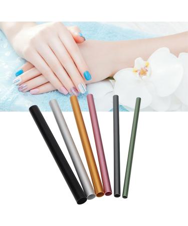 Nail Tip Form Rod 5 Box Acrylic Nail C Curve Shaping Stick Aluminum UV Gel Nail Tip Shaping Rod Tube for Nail Extension - Buy Online on SooperMarket.com