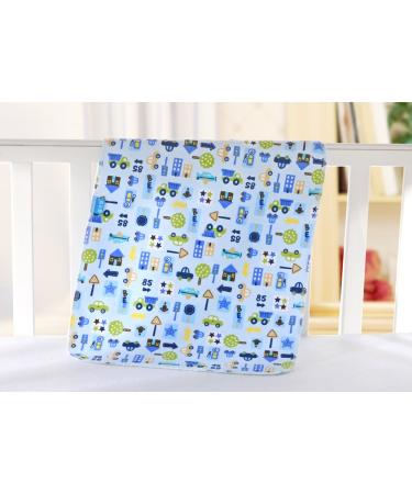 Twoworld Cotton Bamboo Diaper Changing Pad | Breathable Waterproof Liner (20x28in) | Washable & Reusable - Buy Online on SooperMarket.com