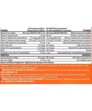 FLINTSTONES Kids Multivitamin Gummies Plus Immunity Support- Multivitamins for Kids Kids Gummy With Zinc and Extra Vitamin C Free of Artificial Sweeteners Free of Aspartame Free of Synthetic FD&C Dyes 180 Gummies - Buy Online on SooperMarket.com