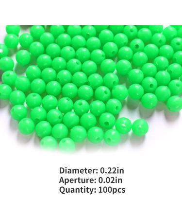 Glow in The Dark 6mm Fishing Beads for Catfish Rigs - Saltwater Fishing Accessories - Buy Online on SooperMarket.com