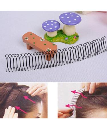 Invisible U Shape Hairpin Comb Clips for Women & Girls - 3 Piece Hair Finishing Fixer Set | International Shipping Available - Buy Online on SooperMarket.com