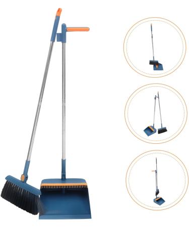 Beaupretty Long Handle Cleaning Broom & Dustpan Set - Stainless Steel Floor Cleaning Tool for Home & Office - Buy Online on SooperMarket.com