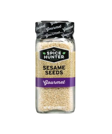 The Spice Hunter Sesame Seeds, Whole, 2.4-Ounce Jar