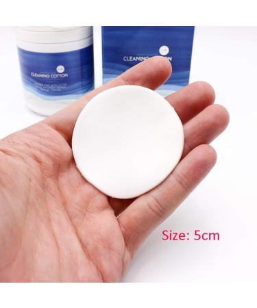 Portable Cleansing Cotton 30 Pieces/Box 100% PVA Cotton Pad Disposable Hardcover Facial Makeup Strong Clean Protein Makeup Remover Cleaning Pad Soft Comfortable (Color : White Size : 5cm) 5cm White - Buy Online on SooperMarket.com