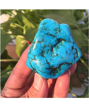 Gift Natural Turquoise Bare Stone Crystal Stone for dingchi (Size : 80-90g) - Buy Online on SooperMarket.com