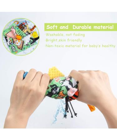 Eutionho Baby Soft Books: 3D Animals Tails Crinkle Sensory Touch and Feel Cloth Book for Baby Toddler Kids - Ideal for Developing Identify Skills - Boys and Girls TP - Buy Online on SooperMarket.com