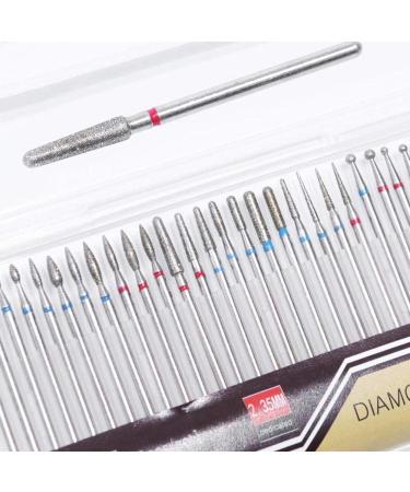 Drill Nail Bit Manicure Drill Accessories Professional Manicure Drill Bits Professional Steel Drill Tungsten Steel Nozzle Accessory for Nail Accessories - Buy Online on SooperMarket.com