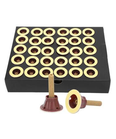 60 pieces of Moxibusion Moxa cones to stick on Moxa cone moxa sticks with self -adhesive candlestick base healthcare moxibusion massage pain body pain