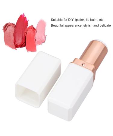 10 Refillable Empty Lipstick Tubes - DIY Lip Balm & Cosmetic Sample Containers for Girls - Buy Online on SooperMarket.com