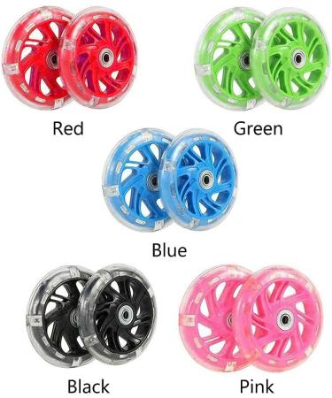 Houseen Kids Bike Training Wheels - 1 Pair LED Flash Mute Stabilisers for 12-20 Inch Boys & Girls Bikes - Buy Online on SooperMarket.com
