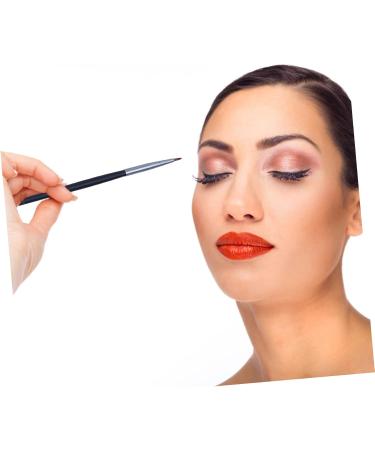 Mikinona 12 pcs fine eyeliner brush eyeshadow applicators Cosmetic Eye Wand Girls Eyeliner Brush suite travel 18X0.4X0.4CMx3pcs Blackx3pcs - Buy Online on SooperMarket.com