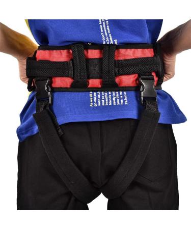 Medical Transfer Belt Waist Patient Walking Gait Lift Sling Seat Assistant Rehabilitation Belt with Leg Loop Wheelchair Auxiliary Belt Health Care (Size : 99cm-115cm)