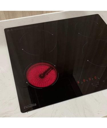 24 Electric Radiant Cooktop with 4 Burners, Smooth Ceramic Glass, 9 Power Levels, Timer Function and Child Lock - 240V - Buy Online on SooperMarket.com