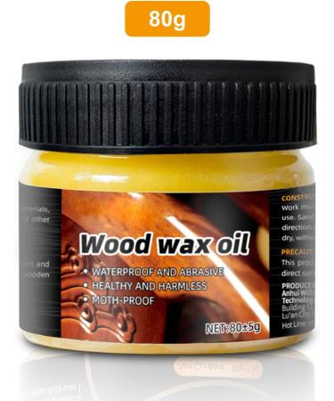 Wood Wax for Furniture | Waterproof Furniture Wax | Wood Seasoning Beewax Natural Beeswax Wood Furniture Cleaner and Polish for Wood Doors Tables Chairs Cabinets Acime - Buy Online on SooperMarket.com
