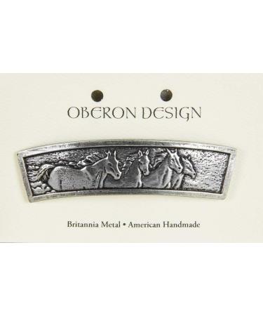 Horses Hair Clip: Hand Crafted Metal Barrette - Made in the USA - Large 80mm Clip - Buy Online on SooperMarket.com