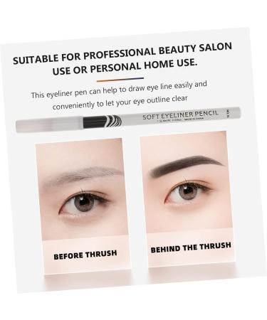 Gogogmee 12pcs Lying Silkworm Eyeliner Liner Gel Pencil Makeup Eyeshadow Pencils Makeup Eyeliner Wood White - Buy Online on SooperMarket.com
