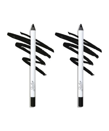 Julep When Pencil Met Gel Sharpenable Multi-Use Longwear Eyeliner Pencil - Blackest Black - Transfer-Proof - High Performance Liner Duo 35 Blackest Black Duo
