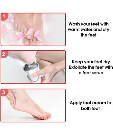 Dajidafu Electronic Foot Callus Remover Professional Heel Grinding Adjustable Feet File Skin Care Tool Home Pedicure Accessories - Buy Online on SooperMarket.com