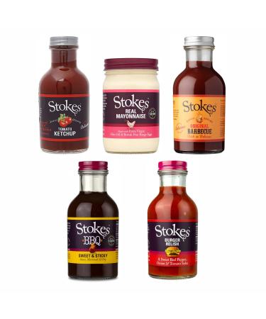 Stokes BBQ Collection 5 Jars