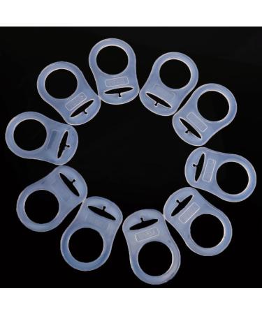Silicone Breast Pacifier Holder Adapter Clamp - 10pcs | Dacvgog | International Shipping Available - Buy Online on SooperMarket.com