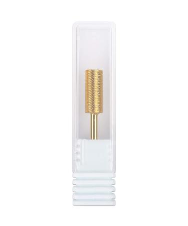PANA Small Barrel Nail Drill Bit 2X Fine Grit - Gold | 3/32 Shank Size for Acrylic & Hard Gel Nails | Professional & Beginner Manicure Pedicure Tool - Buy Online on SooperMarket.com