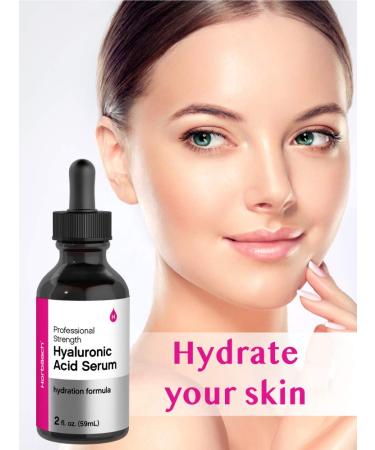 Horb ach Hyaluronic Acid Serum for Face - 2 oz | Paraben & SLS Free Moisturizer | Shop Internationally - Buy Online on SooperMarket.com