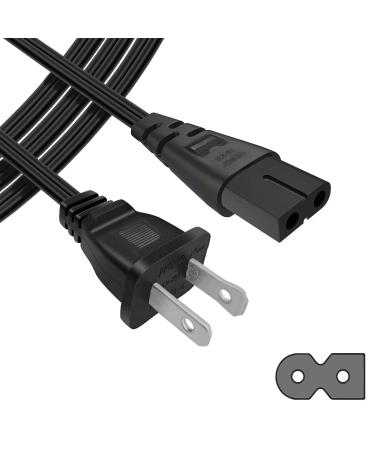 Genuine AC Power Cord Singer Power Cord Sewing Machine Cable for Fig8 Brother Singer Husqvarna Viking Babylock Sewing Machine Models and Vizio-LED-TV Smart-HDTV E-M-Series