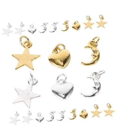 PLAFOPE 1 Set Nail Pendant DIY Nail Art Tool Bridal Jewelry Nail Stickers Dangle Nail Charms Nail Jewels Rhinestone Jewelry Nail Drill Tool Nail Accessories Nail Dangle DIY Decor Alloy 8x8cm As Shown