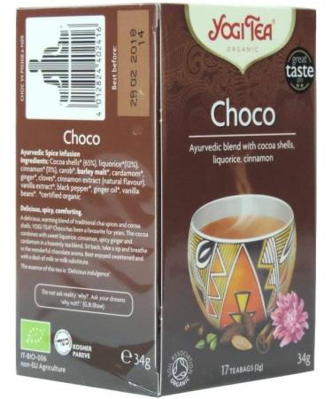 Yogi Tea Choco Organic 34g - Pack of 2 - Buy Online on SooperMarket.com