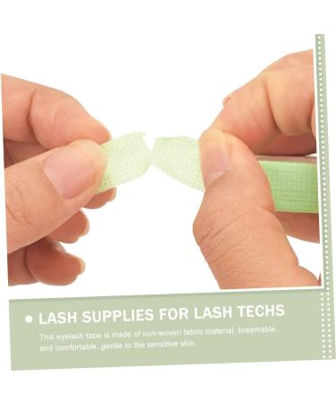 DRESSOOS 10 Rolls Lash Supplies Lash Tape Makeup Tape Green Duct Tape Lash Grafting Tape Lash Lift Tape Fabric Tape Makeup Supplies Lash Extension Tape Eye Shadow Major Non-woven Fabric 5.5x1.2cm Green 1 - Buy Online on SooperMarket.com