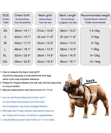Luowan Waterproof Dog Coat for French Bulldogs | Warm Vest & Dog Jacket for Small Dogs (S Green) - Multi-Sizes Available - Buy Online on SooperMarket.com