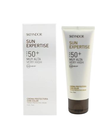 Skeyndor Sun Expertise Tinted Protective Cream SPF 50+ - 75 ml | Best Tinted Sunscreen for Face | International Shipping Available - Buy Online on SooperMarket.com