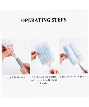 Fluffy Duster Refill Disposable Duster Refill Hand Duster Refill Replacement Duster Head with 20Refills for Cleaning Fluffy Duster Refills Hand Duster Refills Duster Refill Heads Disposable Du - Buy Online on SooperMarket.com