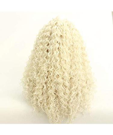 Buy Bghjue Women's Short Curly Kinky Wig - Fluffy Wavy Synthetic Afro Hair with Bangs & Free Cap - International Shipping Available - Buy Online on SooperMarket.com