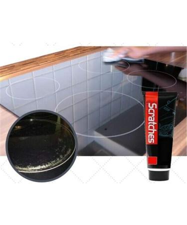 100ML Cooktop Cleaner Kit for Glass Ceramic Stove Top & Car Paint Scratch Repair - Home & Car Maintenance Tool with Sponge - Buy Online on SooperMarket.com