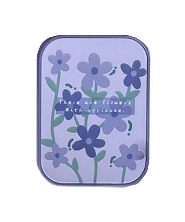 Asukohu contact lens container travel set with lentil remover tool tweezers solution bottle Sorty storage box for the daily trip contact lens container Storage set Cute little five petals