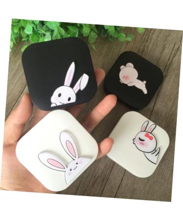Buy Healvian 2pcs Portable Lens Case Holder - Cute Rabbit Contact Lens Case for Travel | International Shipping - Buy Online on SooperMarket.com