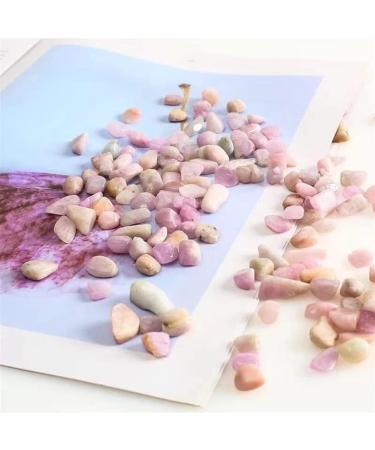 Natural Crystals and Stones 9mm-12mm Natural Purple Kunzite Quartz Crystal Stone Gravel Chips 200g fo for Decoration kaixun - Buy Online on SooperMarket.com