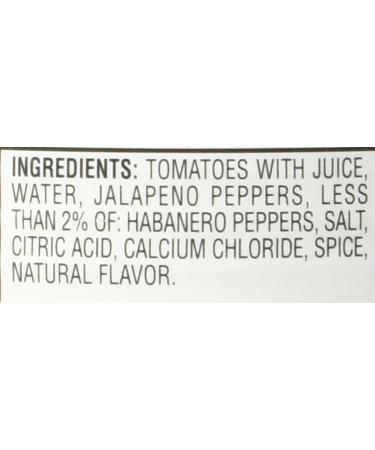 Ro-Tel HOT Diced Tomatoes with Habaneros 10 oz (3 Pack) - Spicy Tomato Blend for Bold Flavors - Buy Online on SooperMarket.com