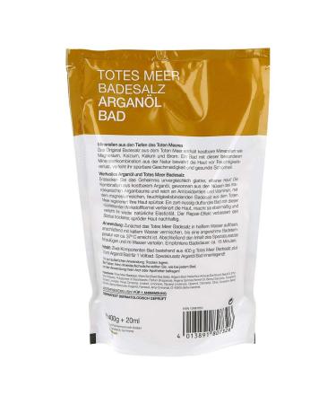 Dermasel Dead Sea Swimming Salt with Argan Oil - Revitalize Your Bath Experience - Buy Online on SooperMarket.com