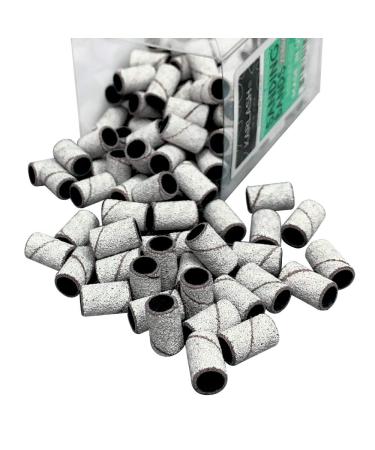 Karlash Professional Nail Sanding Bands Zebra Medium Grit File + Free 2 Mandrel - 1 Pack | Ideal for Nail Care and Manicures - Buy Online on SooperMarket.com