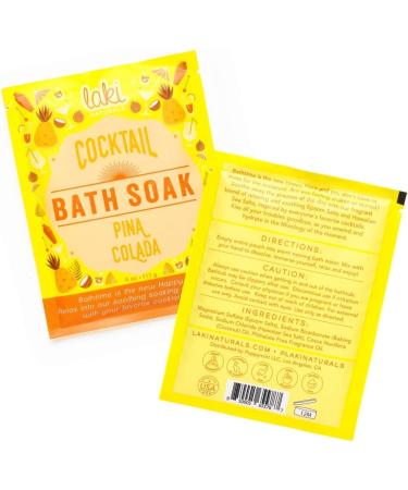 Laki Naturals Cocktail Bath Soaks - Muscle Recovery Epsom Salt Soak - 6 Pack - Buy Online on SooperMarket.com