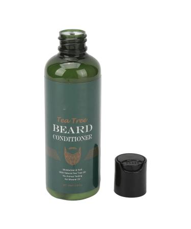 Jauarta 100 Ml Beard Conditioner Nourishing Moisturizing Strengthening Tea Tree Mustache Softener for Bathroom