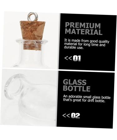 Zerodeko Storage Bottles 40 Pcs Mini Wishing Bottle Glass Bottle Cork Decorative Bottle Bed Room Decor As Shownx2pcs 2.8x2cmx2pcs - Buy Online on SooperMarket.com