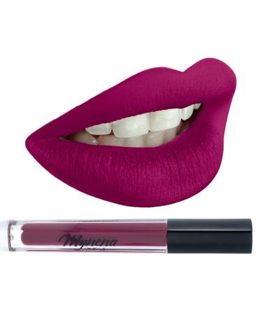 Mynena Berry Red Lip Tint Stain Matte Liquid Lipstick Long Lasting Waterproof Lightweight No Smudge Talc-Free Mica-Free Gluten-Free Paraben-Free | Lisy