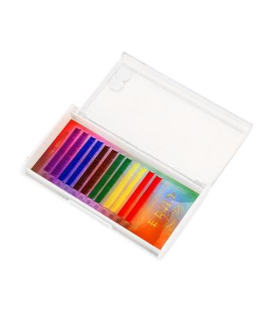 Colorful Rainbow False Eyelash Extensions | Custom Gradient 12mm Eyelash Earrings - Shop Internationally - Buy Online on SooperMarket.com