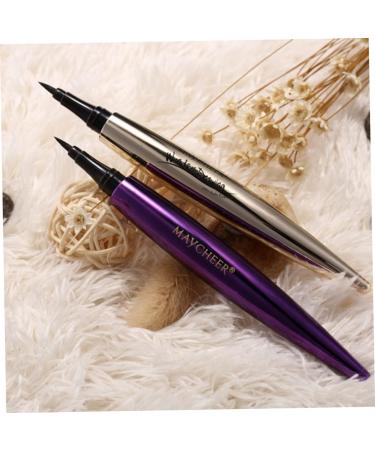 HAPINARY 2pcs Liquid Eyeliner Waterproof Eyeliner Pencil Women Eyeliner Eye Liner Pencils Purple - Buy Online on SooperMarket.com
