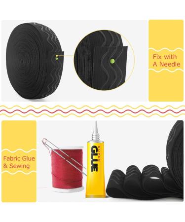 SmiLife 1.1 Non-Slip Silicone Gripper Tape for Clothing - 12 Yards, Black - Buy Online on SooperMarket.com
